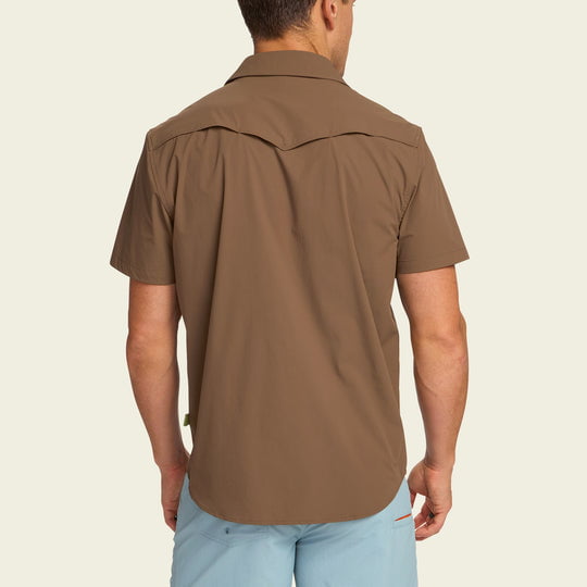 Emerger Tech Shirt | Teak | Howler Brothers - Apparel
