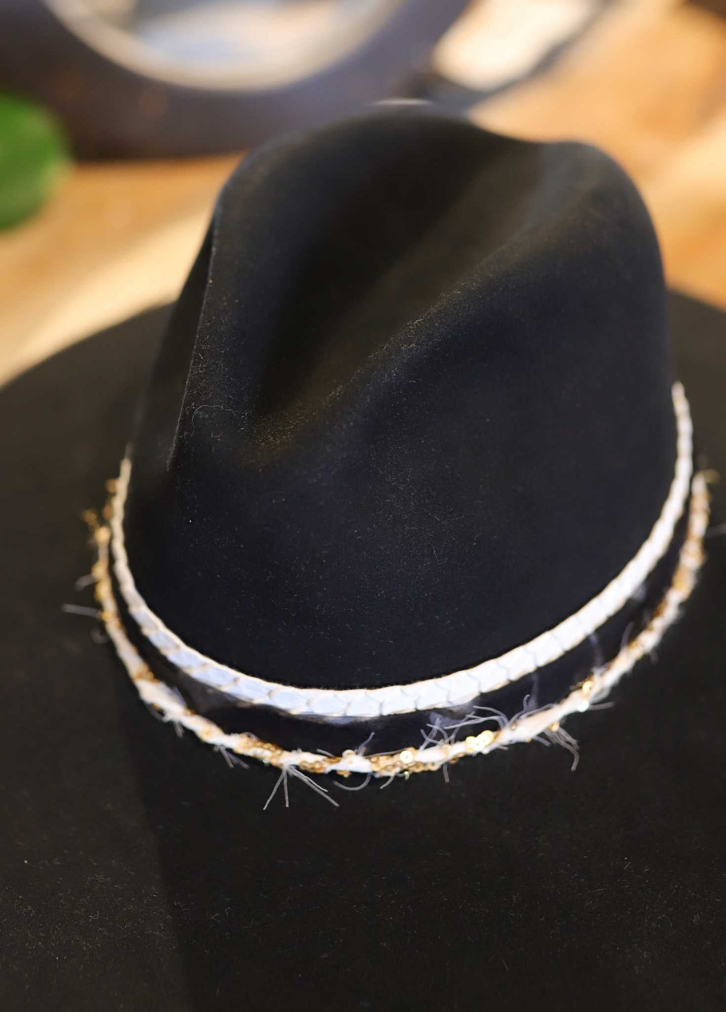 Felt Hat | Black Valley Crease Easy Drifter - Ballad Hats