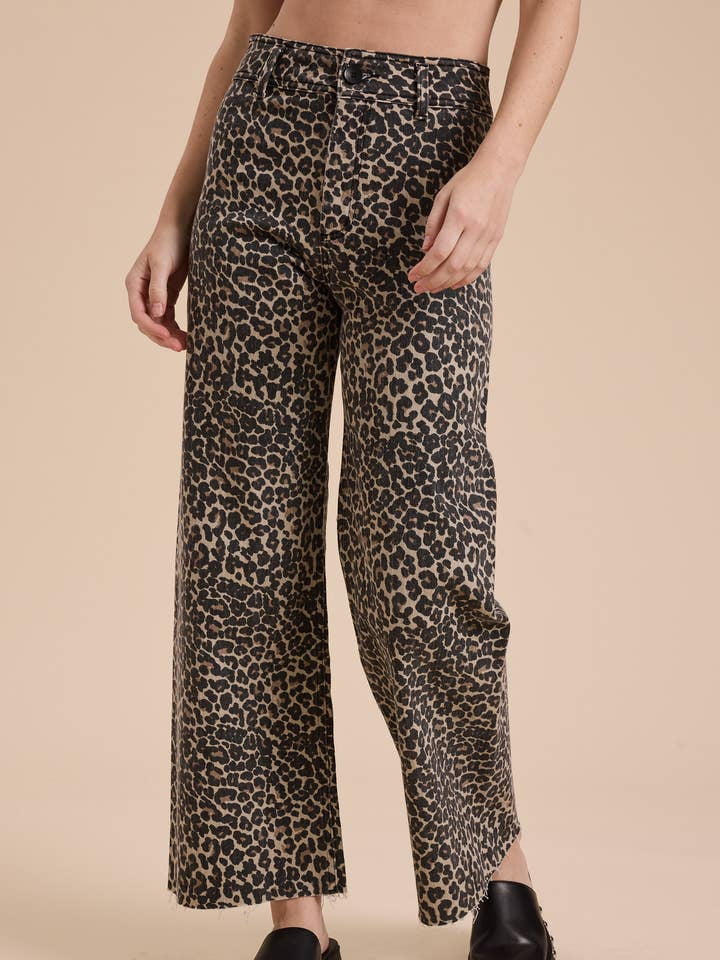 Leopard Print Pants | Miou Muse - Apparel - Apparel