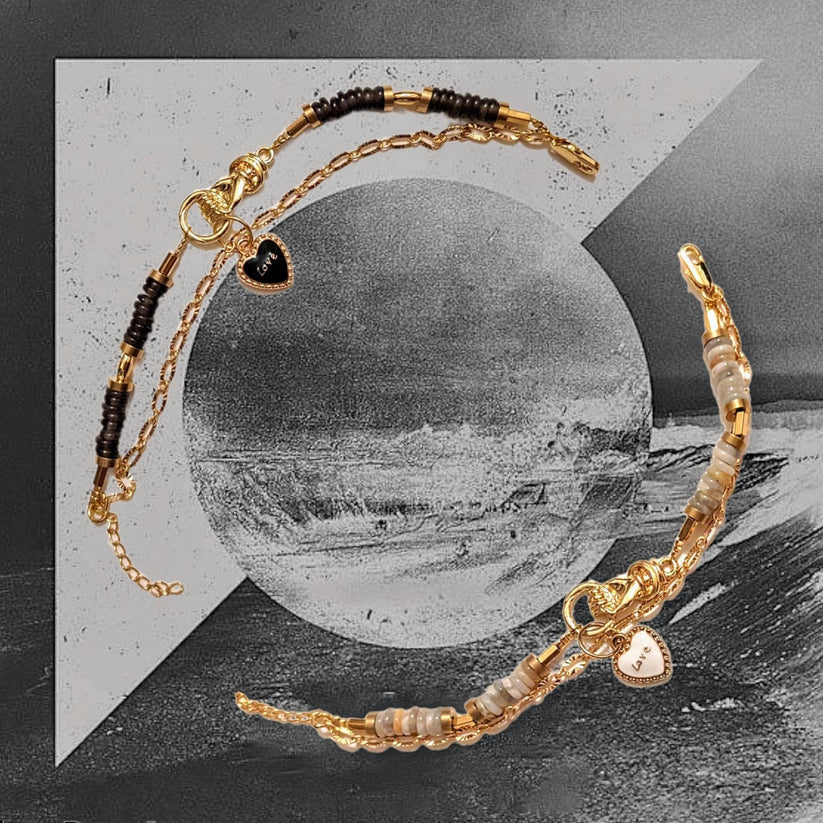 Lynx Bracelet | Minh Atelier - Jewelry - 18k Gold - Black