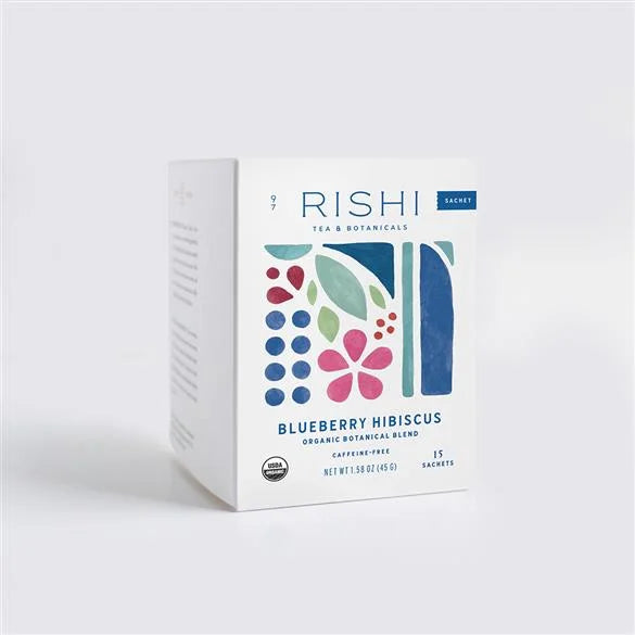 Tea | Blueberry Hibiscus | Rishi - Pantry And Bar -