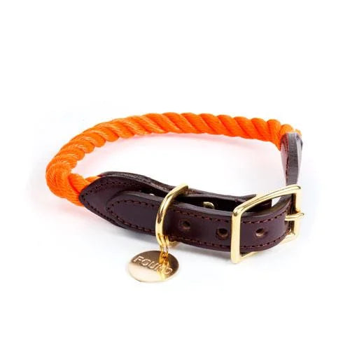 Leather Dog Collar In Multiple Colors - Found My Animal