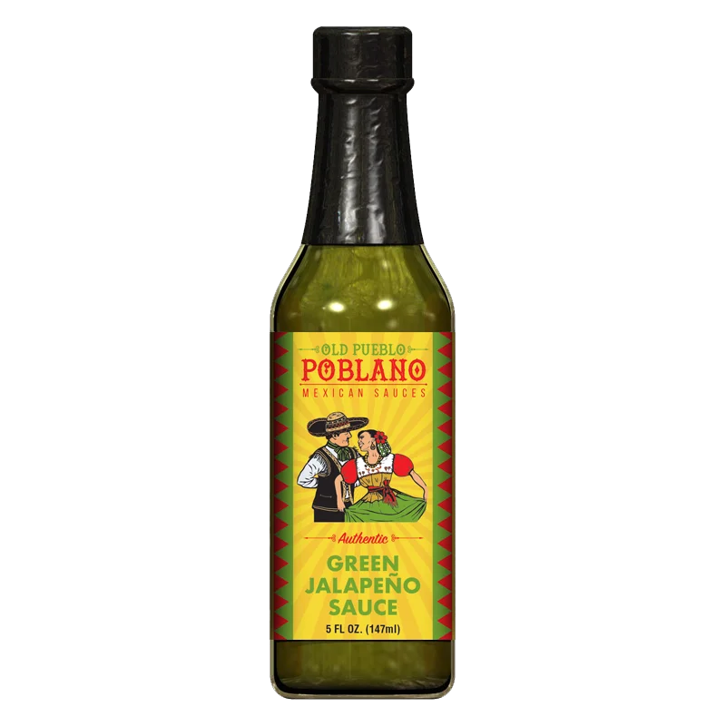 Green Jalapeno Hot Sauce | Old Pueblo Poblano - Pantry