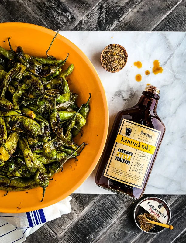 Kentuckyaki Brussels Sprouts With Bourbon Barrel Foods
