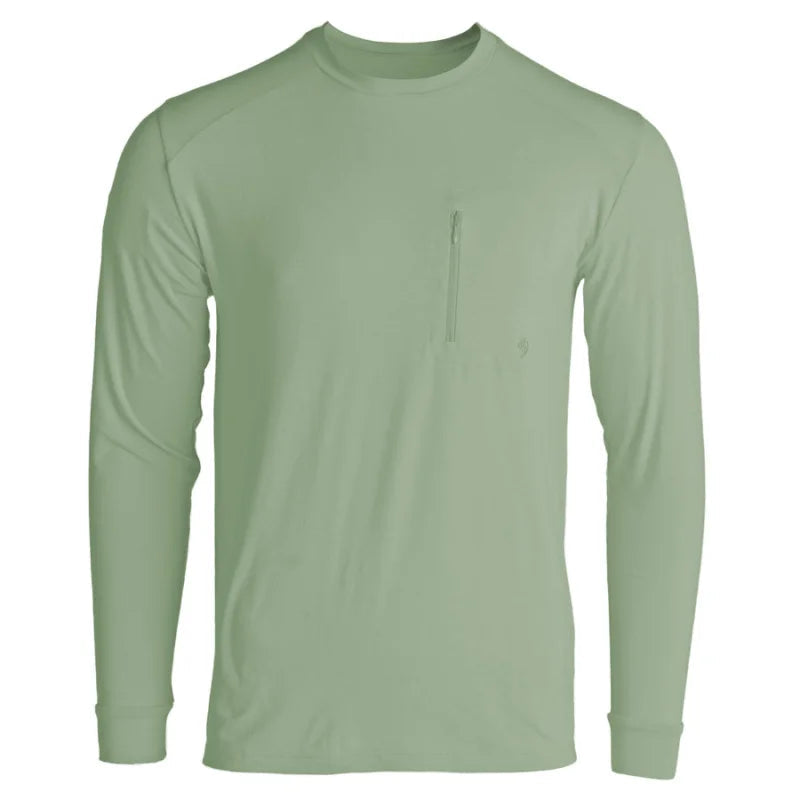 Lightweight Bamboo Crew | Duck Camp - Foam Green / Medium