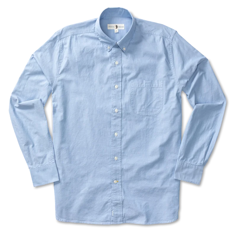 Morris Oxford Shirt | Duck Head - Blue / Large Apparel