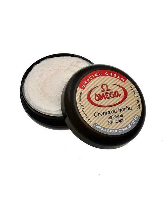 Shaving Cream | Eucalyptus | Omega - Bowl - Men’s Grooming -