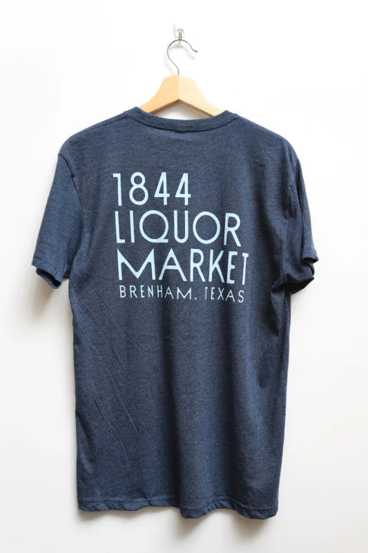 Shop Shirt | Classic | 1844 Liquor Market - Dark Blue