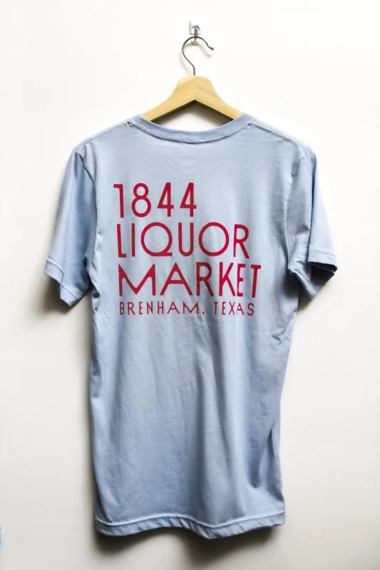 Shop Shirt | Classic | 1844 Liquor Market - Light Blue
