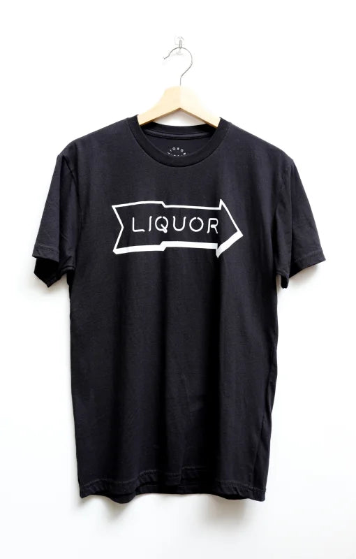 Shop Shirt | Liquor Arrow | 1844 Market - Black / Large
