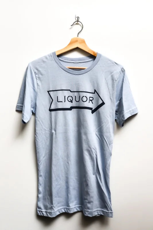 Shop Shirt | Liquor Arrow | 1844 Market - Light Blue