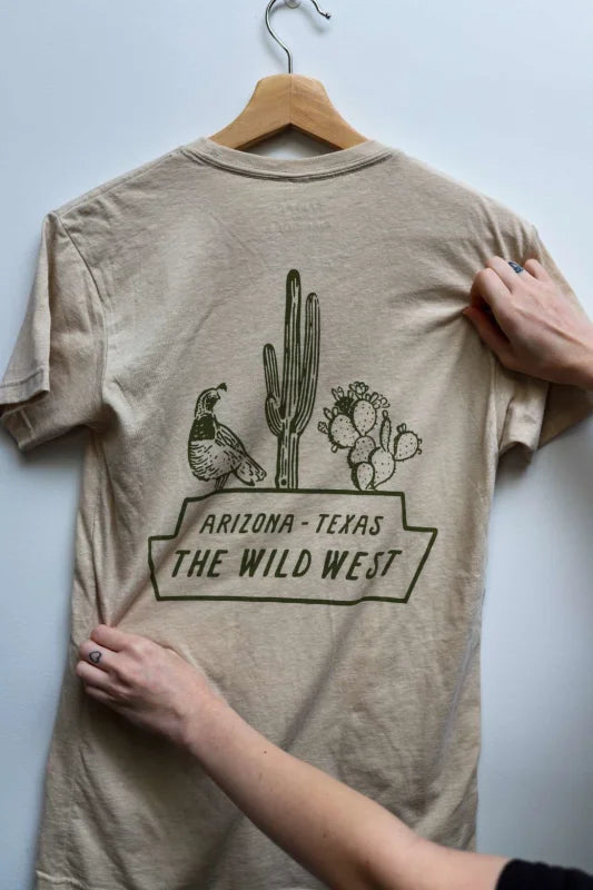 Shop Shirt | The Wild West | Ballad Of The Bird Dog - Cream