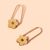 Peter and June Blossom Pin Hoops