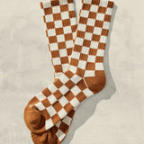 Checkerboard Crew Socks | Weld