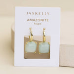 JaxKelly Gemstone Mini Drop — Amazonite