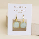 JaxKelly Gemstone Mini Drop — Amazonite