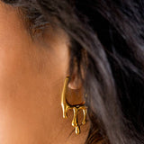 Peter and June Drip Drop Hoops