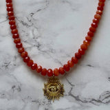 Taylor Beaded Evil Eye Necklace | Jessica Matrasko