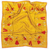 Silk Scarf "Buck Up Buckaroo"  | Jenni Earle
