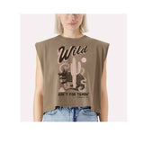 Wild ain't for tamin' Muscle Tee | Ramble & Company