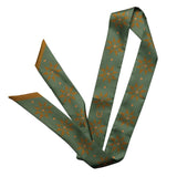 Silk Twilly Scarf "Love Your Neighbor" | Jenni Earle