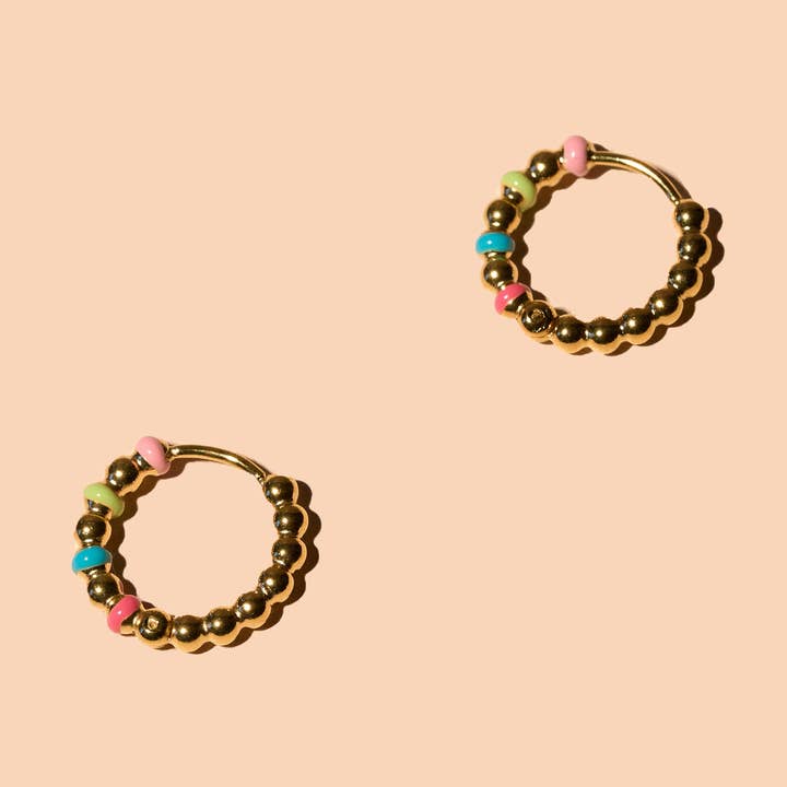 Peter and June Dippin' Dots Hoops