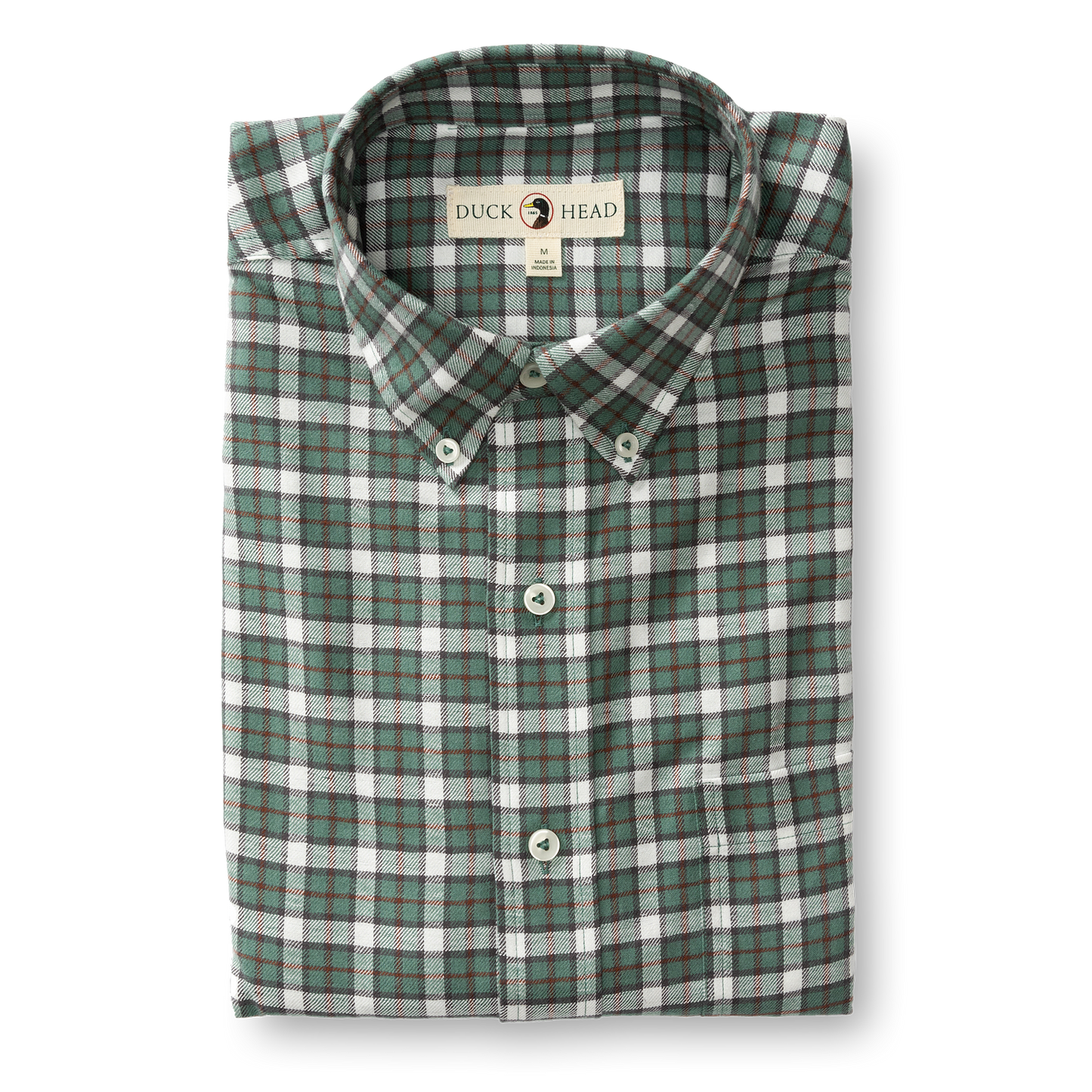 Barron Plaid Flannel Shirt | Duck Head - Apparel - Collared