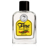 A clear glass bottle of Fine Accoutrements Bay Rum Classic Aftershave (100 ml/3.3 oz) with a black cap—classic scent inspired by Dominican bay leaf, ideal for fans of timeless men's fragrances.