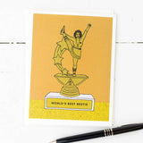 "World's Best Bestie" Card | Jenni Earle