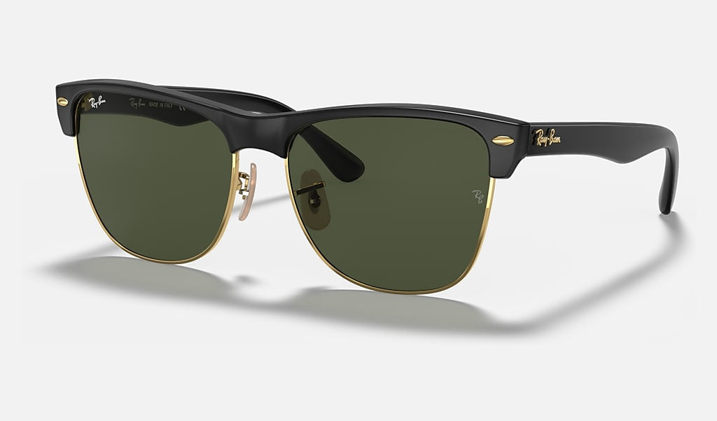Clubmaster Oversized | Demi Gloss Black | Ray Ban -