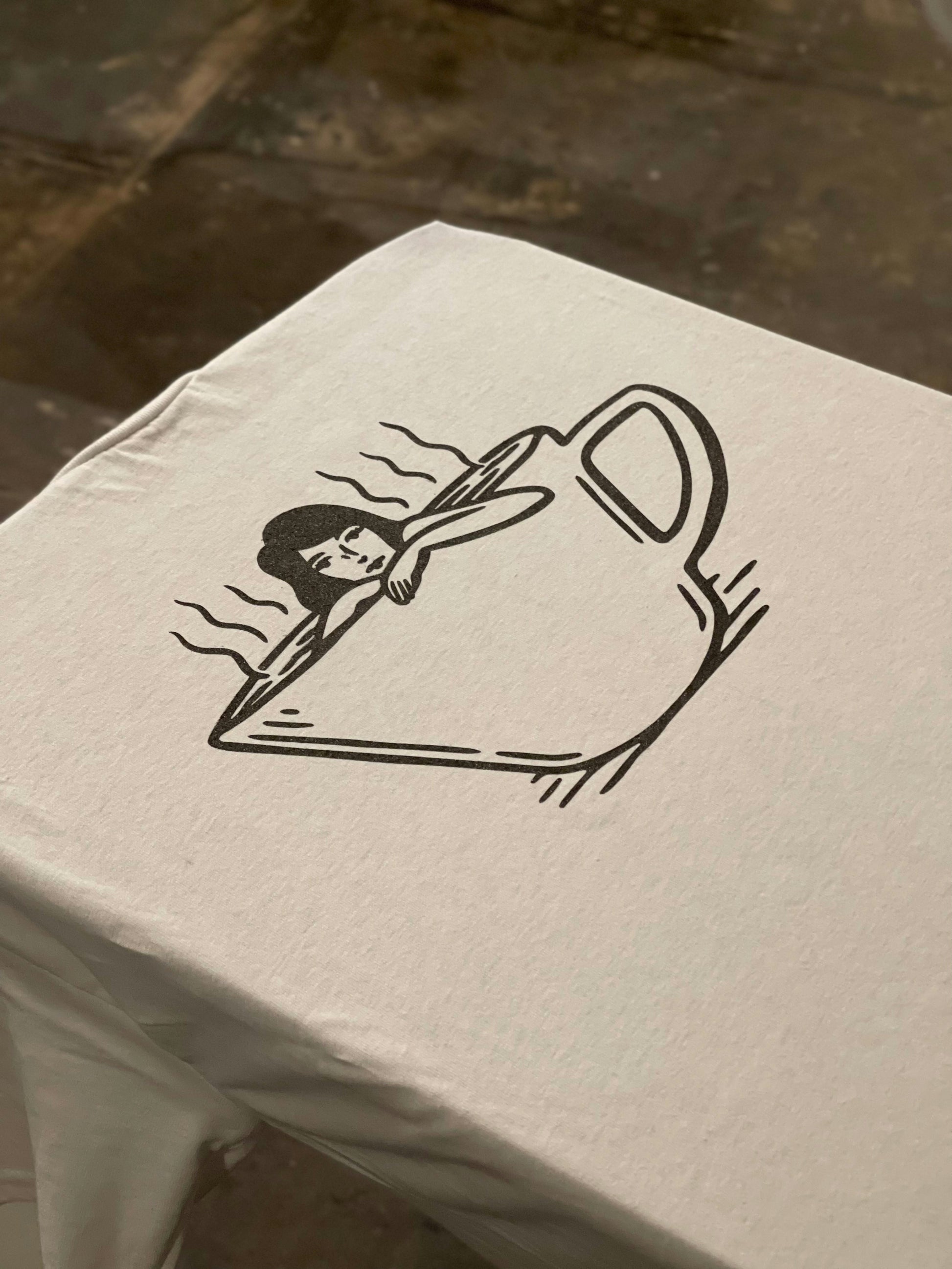 Coffee Jacuzzi Girl | Mescalito - Coffee - Shirt - Men’s