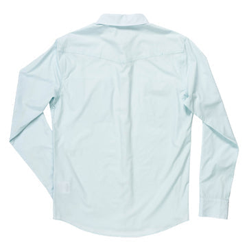 Confluence Tech Shirt | Matagorda Sky | Sendero - Apparel