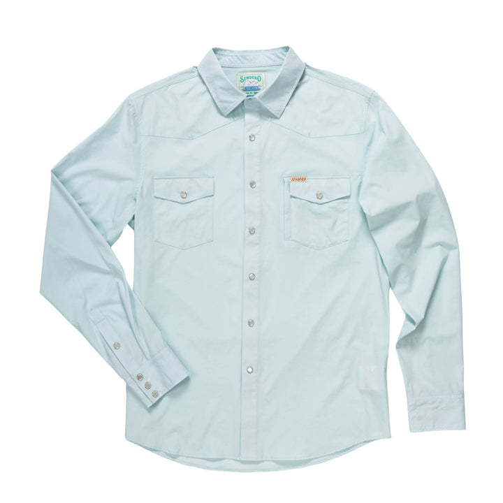 Confluence Tech Shirt | Matagorda Sky | Sendero - s