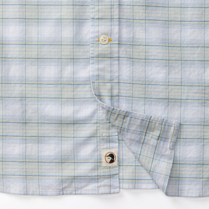 Cotton Oxford Sport Shirt | Raney Plaid | Duck Head