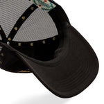 Cowboy Hat by Sendero Provisions Co. shown from above, highlighting its interior with patterned lining and a visible Sendero Provisions Co. label inside the crown—perfect for your noggin.