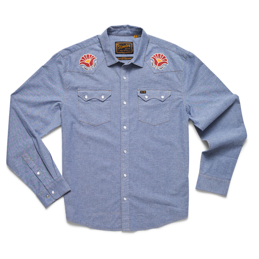 Crosscut Deluxe Snapshirt | Fresh Blooms | Howler Brothers