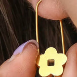 Peter and June Blossom Pin Hoops