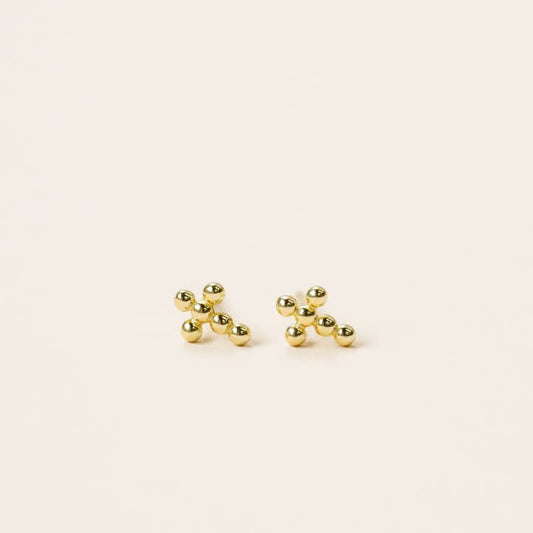 Earrings | Stud Cross | Jaxkelly - Jewelry - Earrings