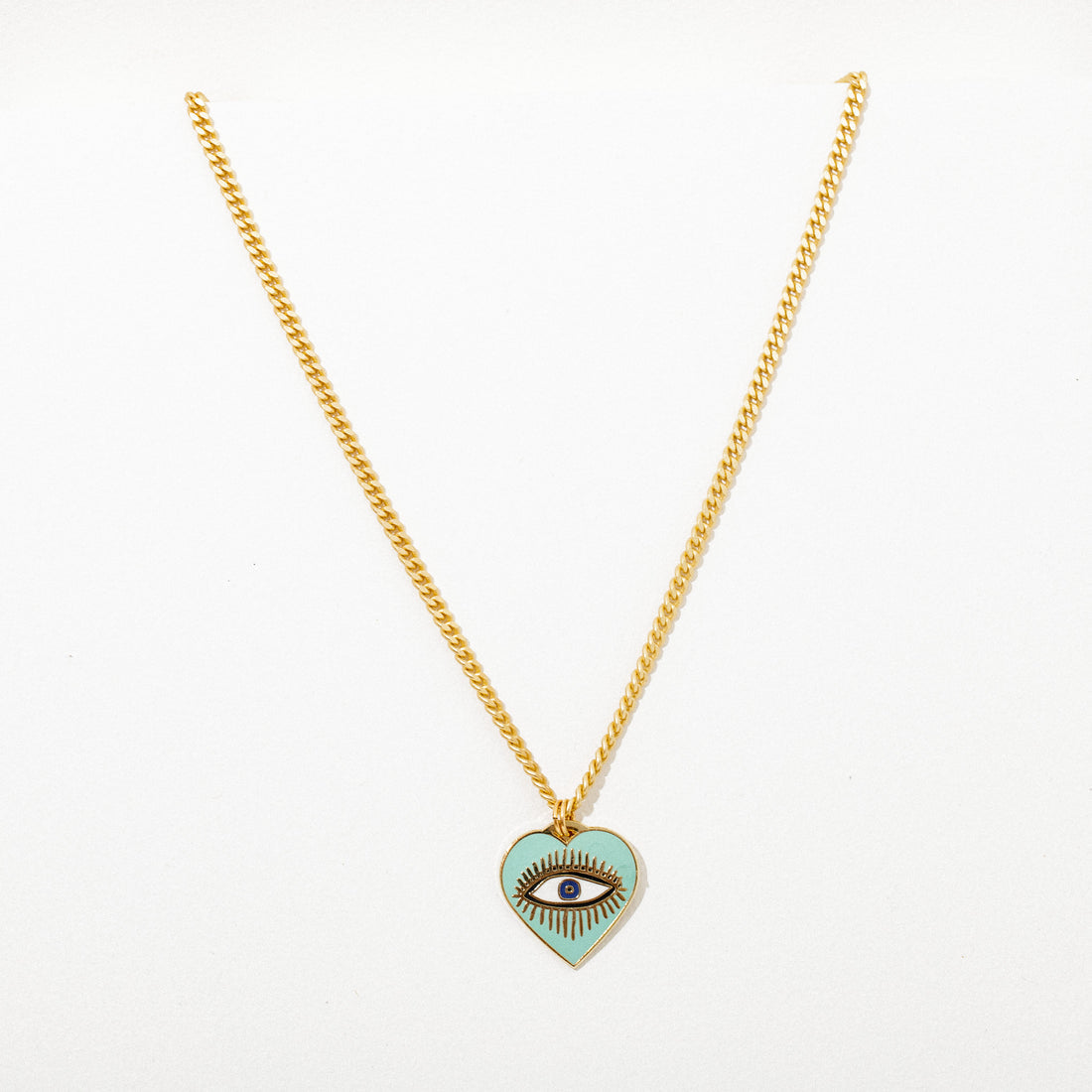 Evil Eye Pendant Necklace | Larissa Loden - Jewelry -