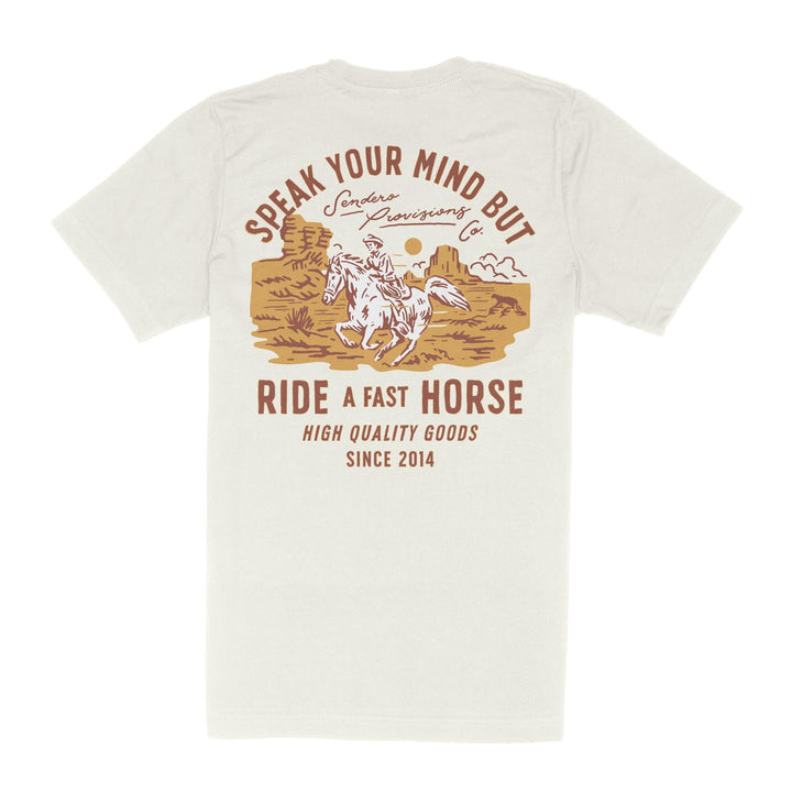 Fast Horse T-shirt | Sendero Provisions Co. - Apparel