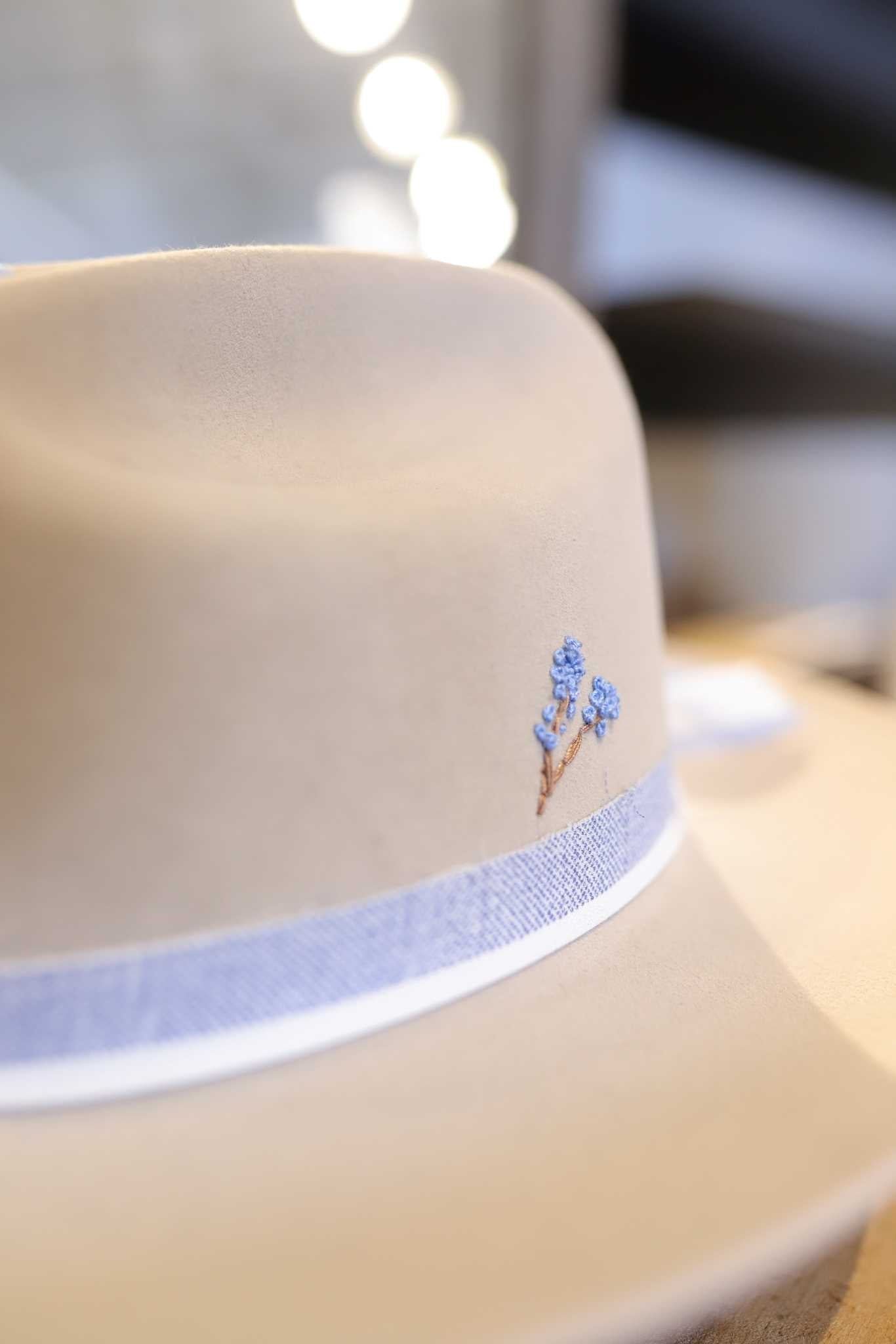 Felt Hat | Bluebonnet Champagne Easy Drifter - Ballad Hats