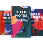 Field Notes’ Flora 3-pack features 48-page memo books with abstract Emmy Star Brown covers inspired by the Roman goddess of flowers, made in the USA.