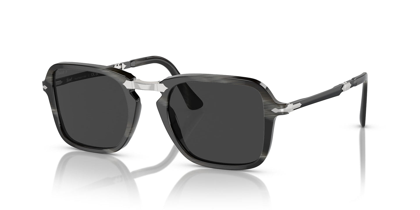 Folding Black Horn W/ Polar | Persol 0po3330s - Sunglasses -