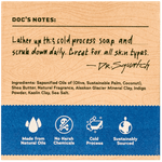 Dr. Squatch Bar Soap┃Fresh Falls: Lather and scrub daily with this cold process soap—ideal for all skin types. Features natural oils, no harsh chemicals, sustainable sourcing, and a refreshing citrus scent.