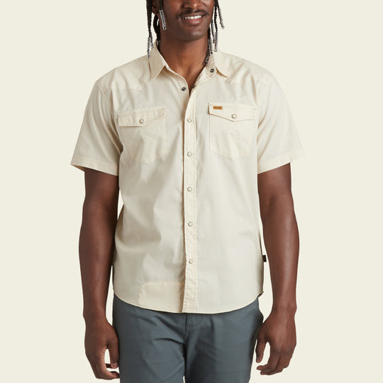 H Bar b Snapshirt | Riverbed Oxford | Howler Brothers -