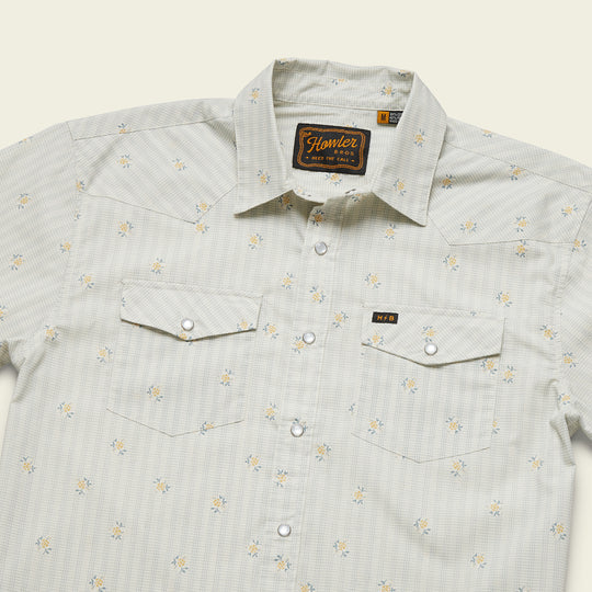 H Bar b Snapshirt | Vintage Grid Floral | Howler Brothers -