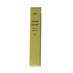 A rectangular box labeled "Hinoki Sesame Eau De Parfum | dilo" stands upright against a white background, suggesting the distinctive Hinoki Sesame scent inside.