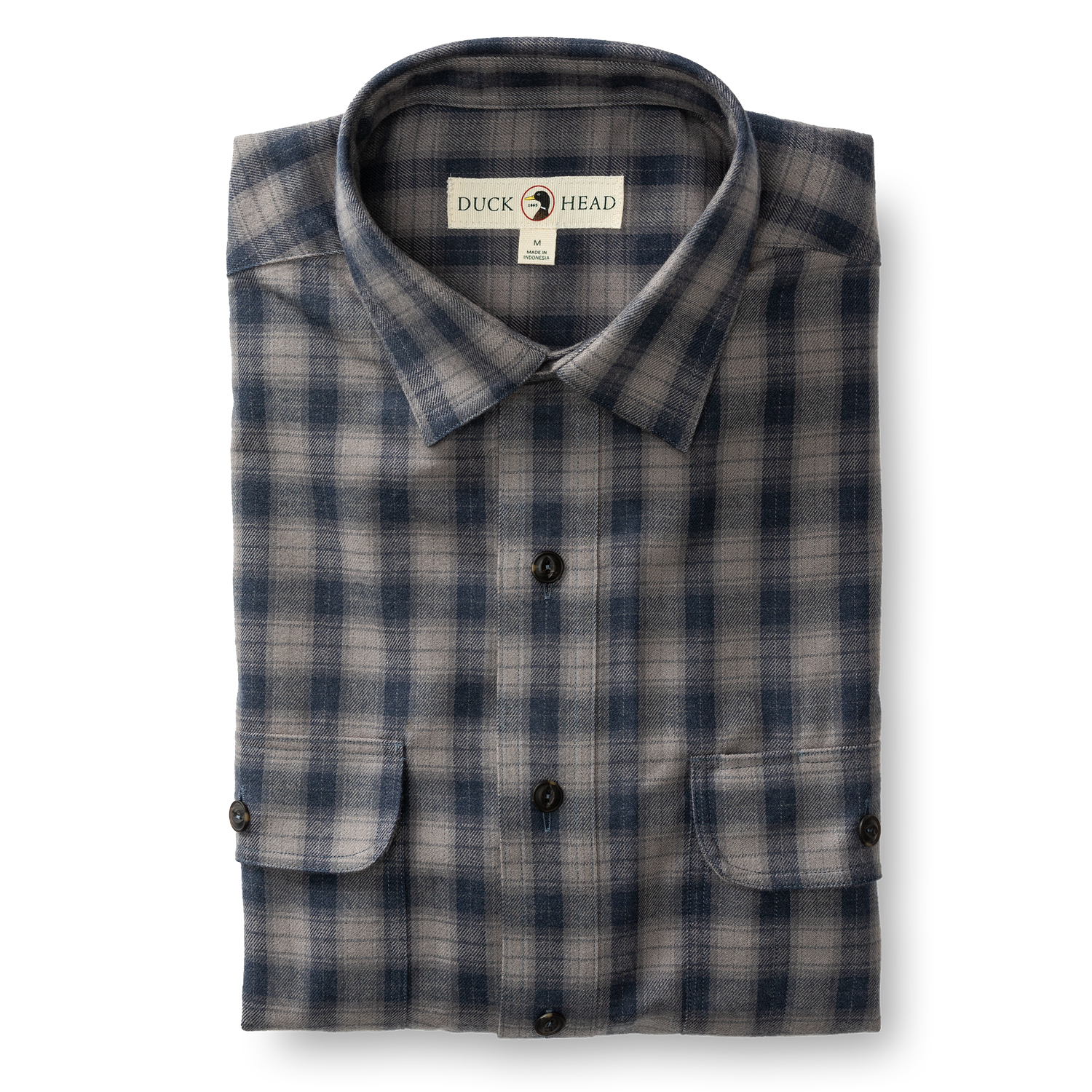 Lambert Collar Flannel Shirt | Duck Head - Apparel