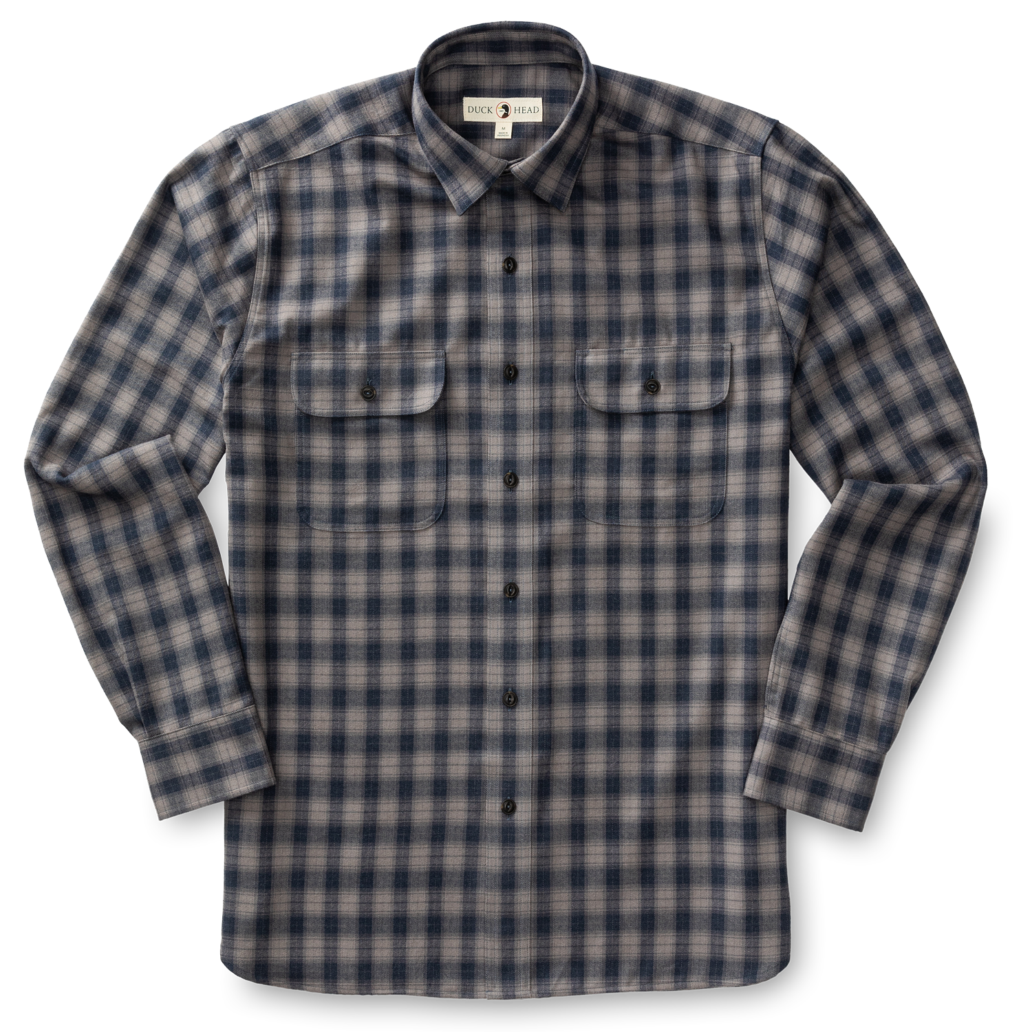 Lambert Collar Flannel Shirt | Duck Head - Medium - Apparel