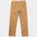 The Duck Camp Lightweight Brush Pants are durable, straight-leg cotton blend khakis with belt loops, front pockets, and a button closure, shown laid flat on a white background.